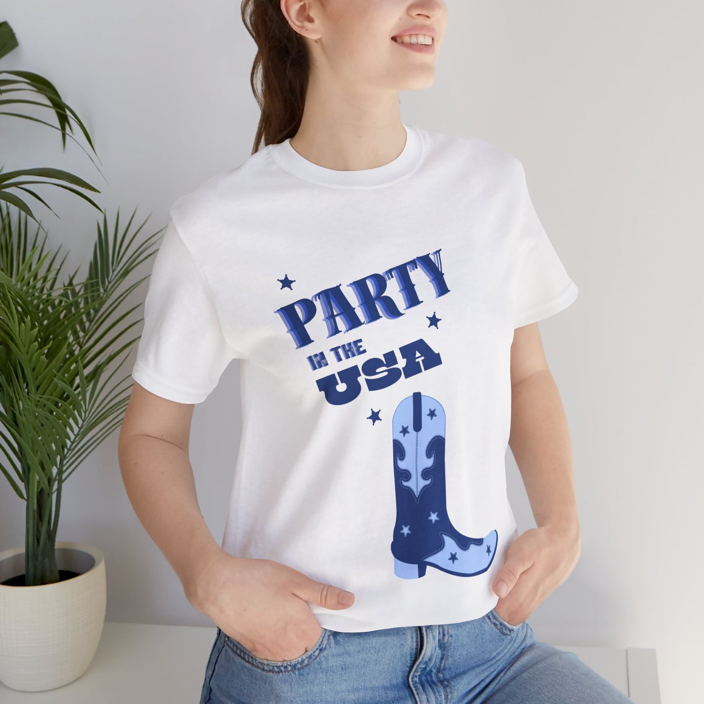 Party in the USA WYA Woman Jersey Short Sleeve Tee