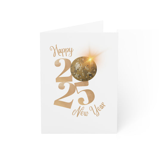 New Year 2025 Gift Card 10 pcs