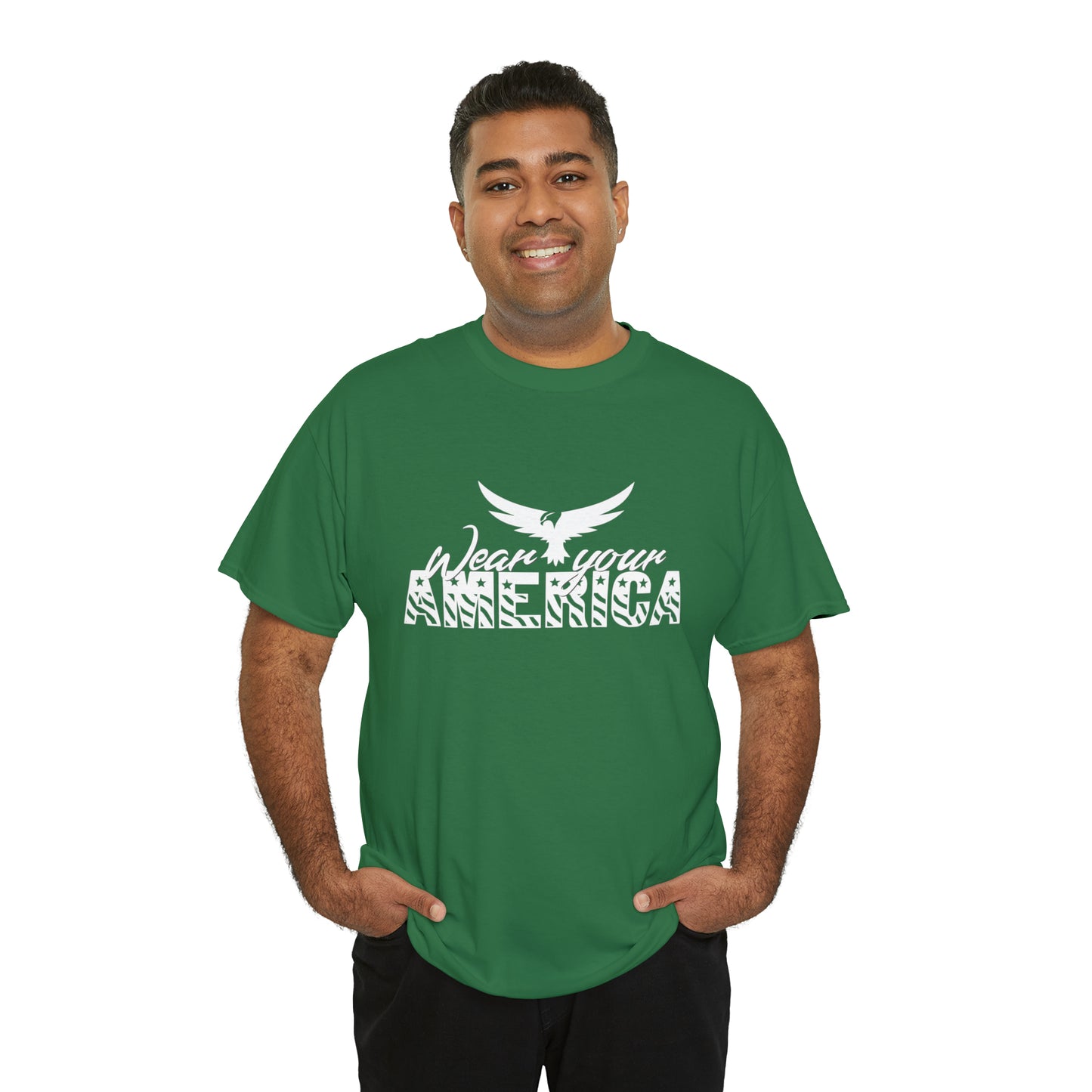 Wear Your America Logo Unisex Heavy Cotton Tee