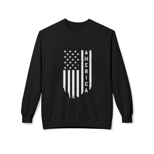 America Sweatshirt U.S. Flag