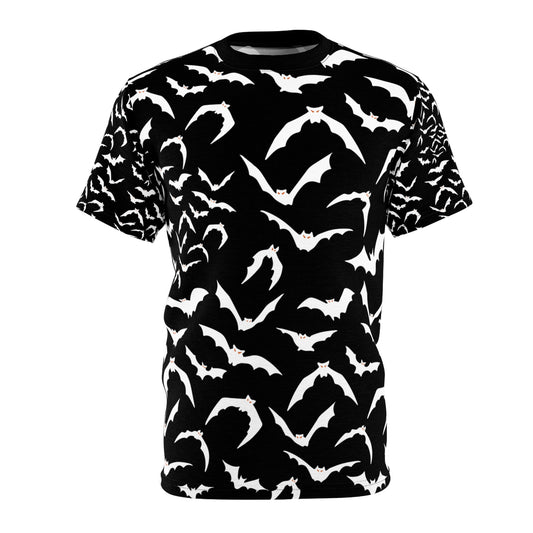 Bats Halloween Unisex Cut & Sew Tee (AOP)