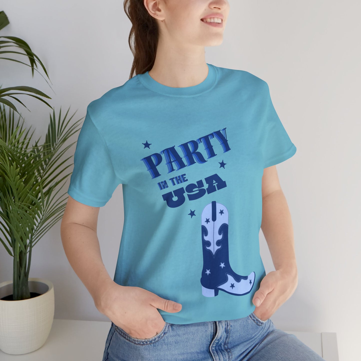 Party in the USA WYA Woman Jersey Short Sleeve Tee