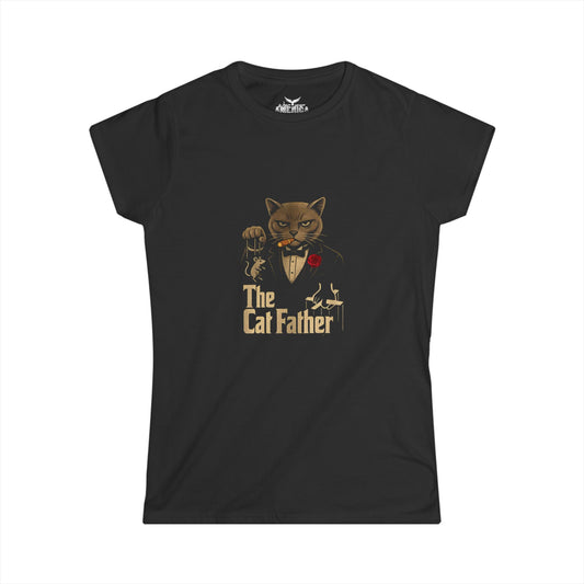 The Cat Father Women's Softstyle Tee