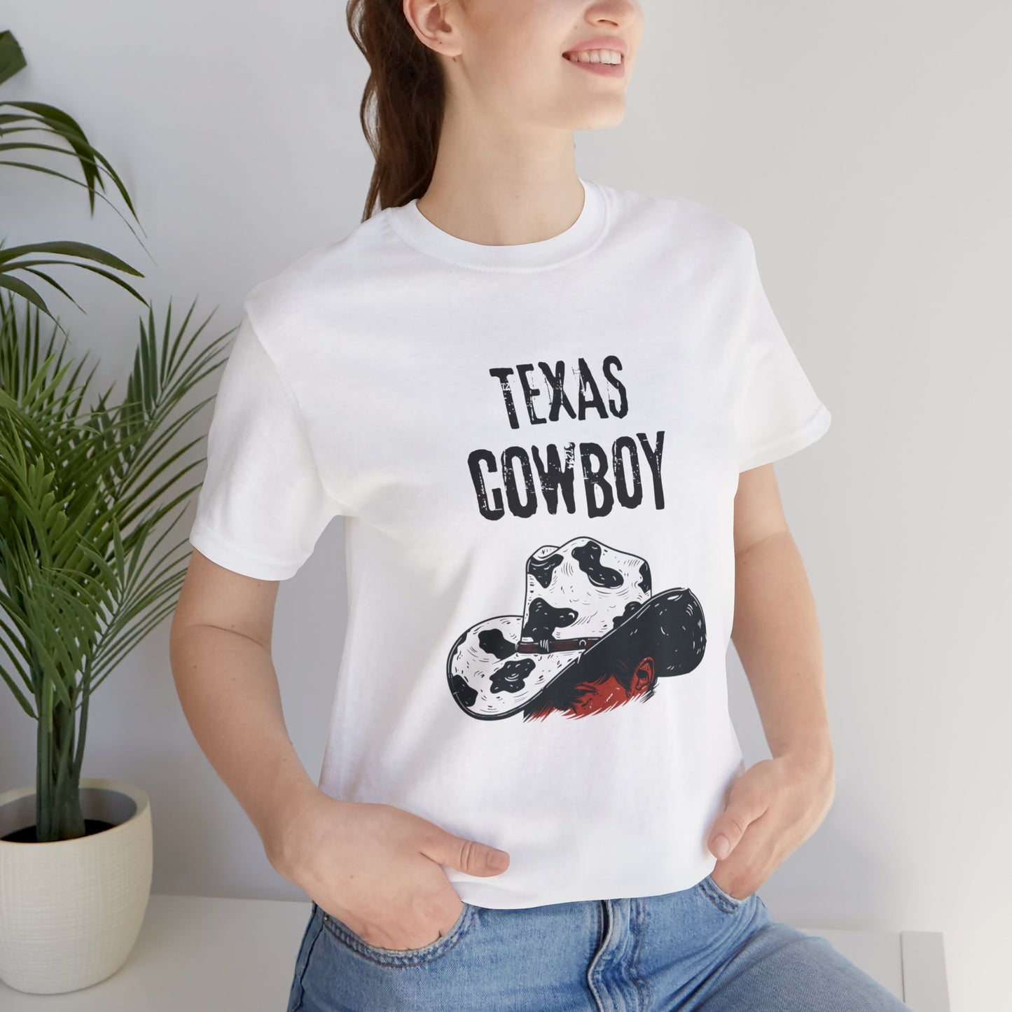 Texas Cowboy WYA Unisex Jersey Short Sleeve Tee