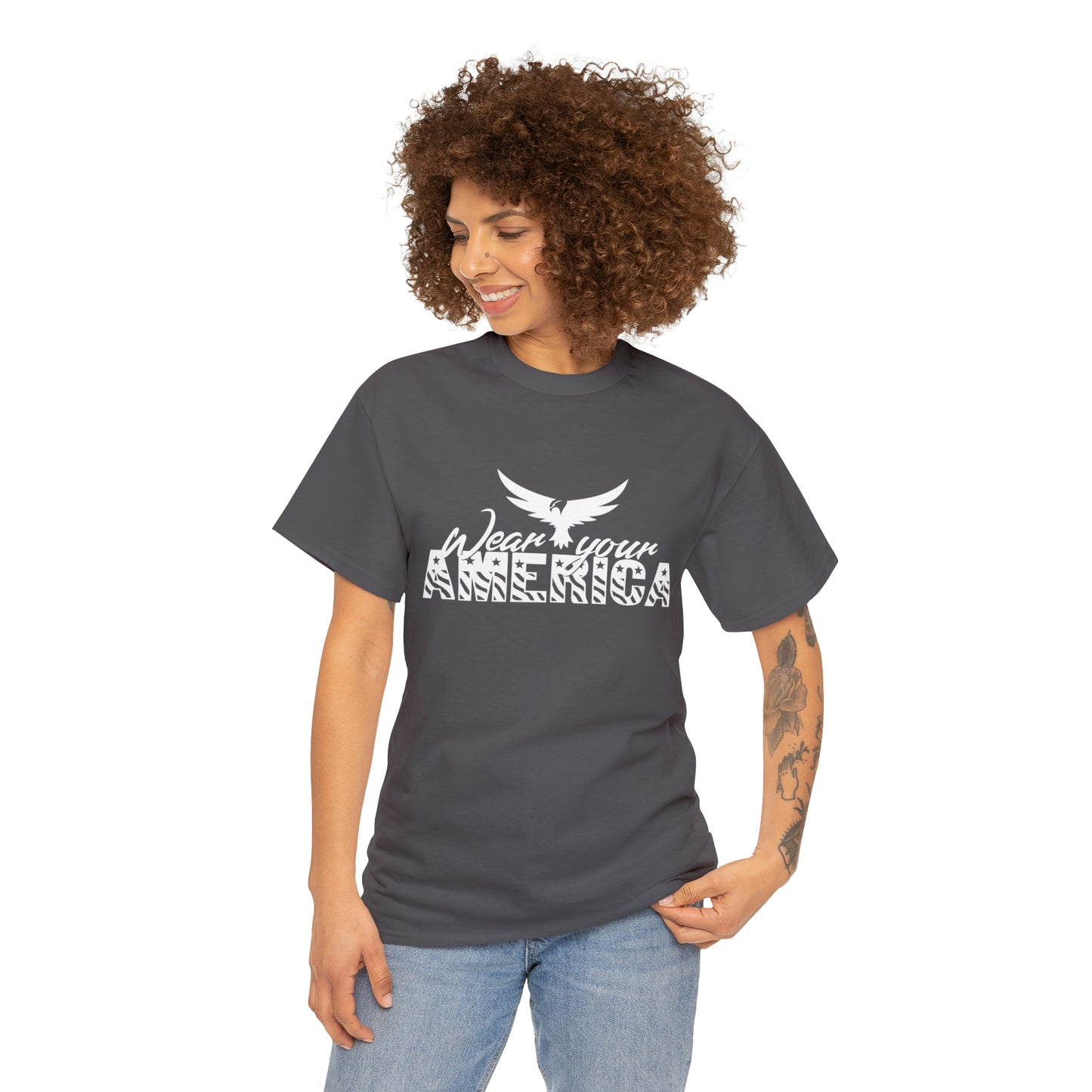 Wear Your America Logo Unisex Heavy Cotton Tee