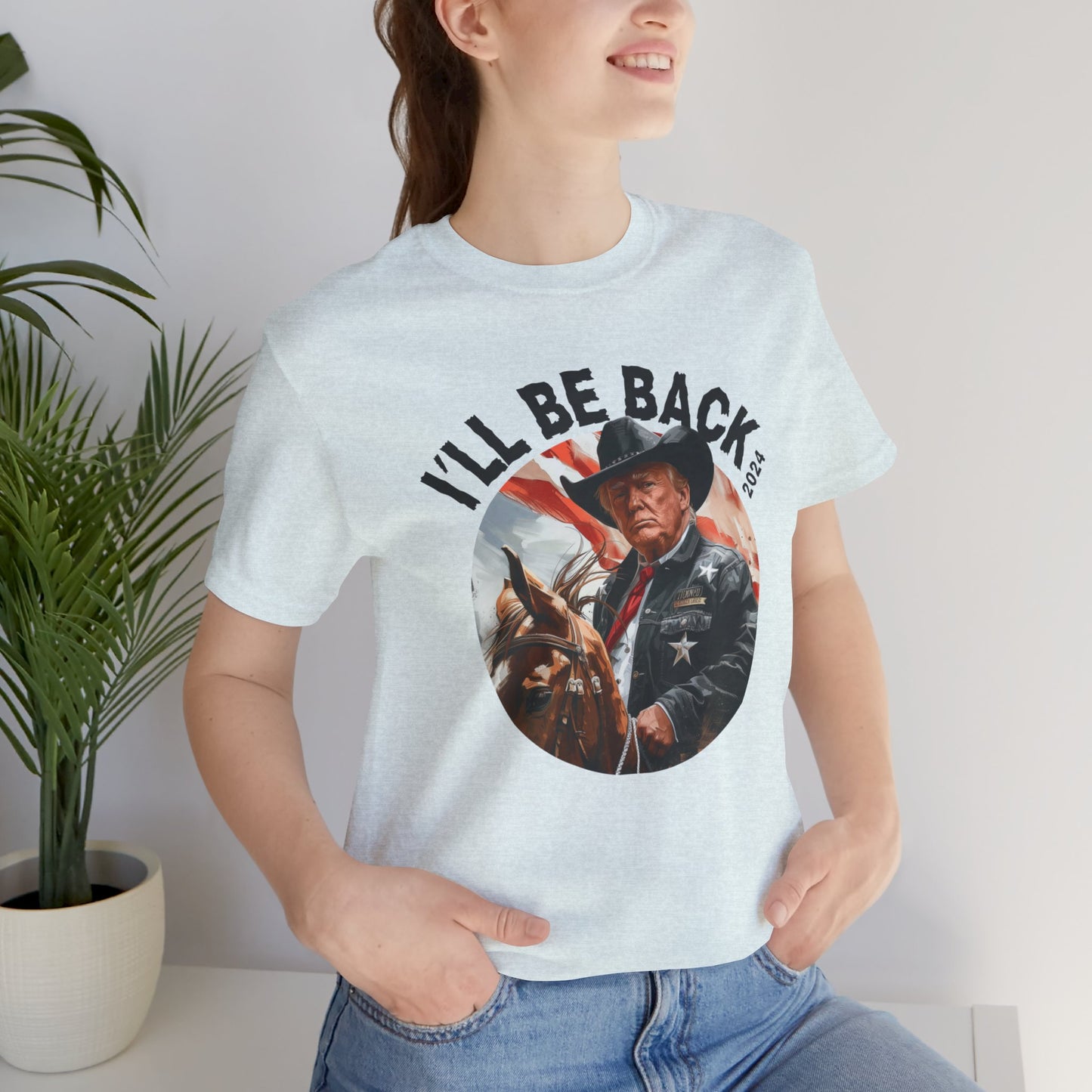 I´ll be back Trump 2024 WYA Unisex Jersey Short Sleeve Tee