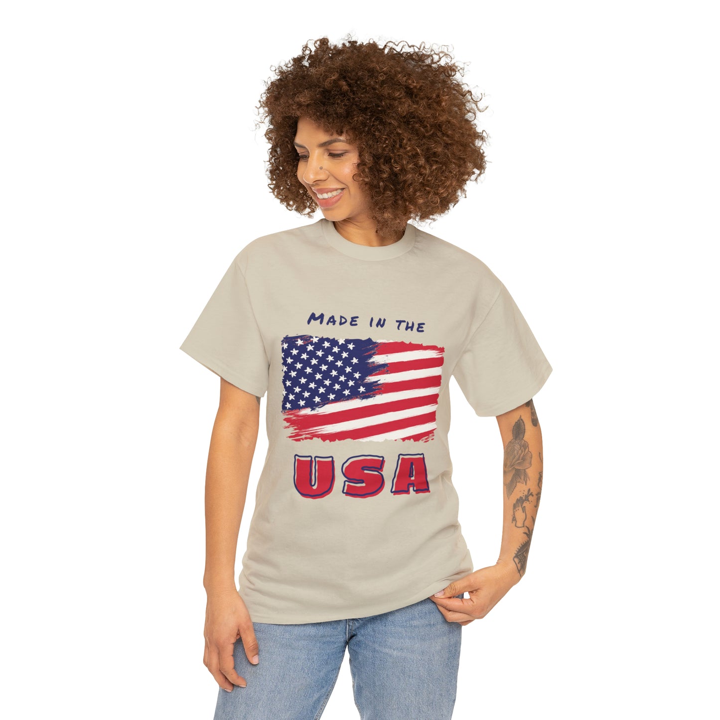 Made in the USA WYA Unisex Heavy Cotton Tee