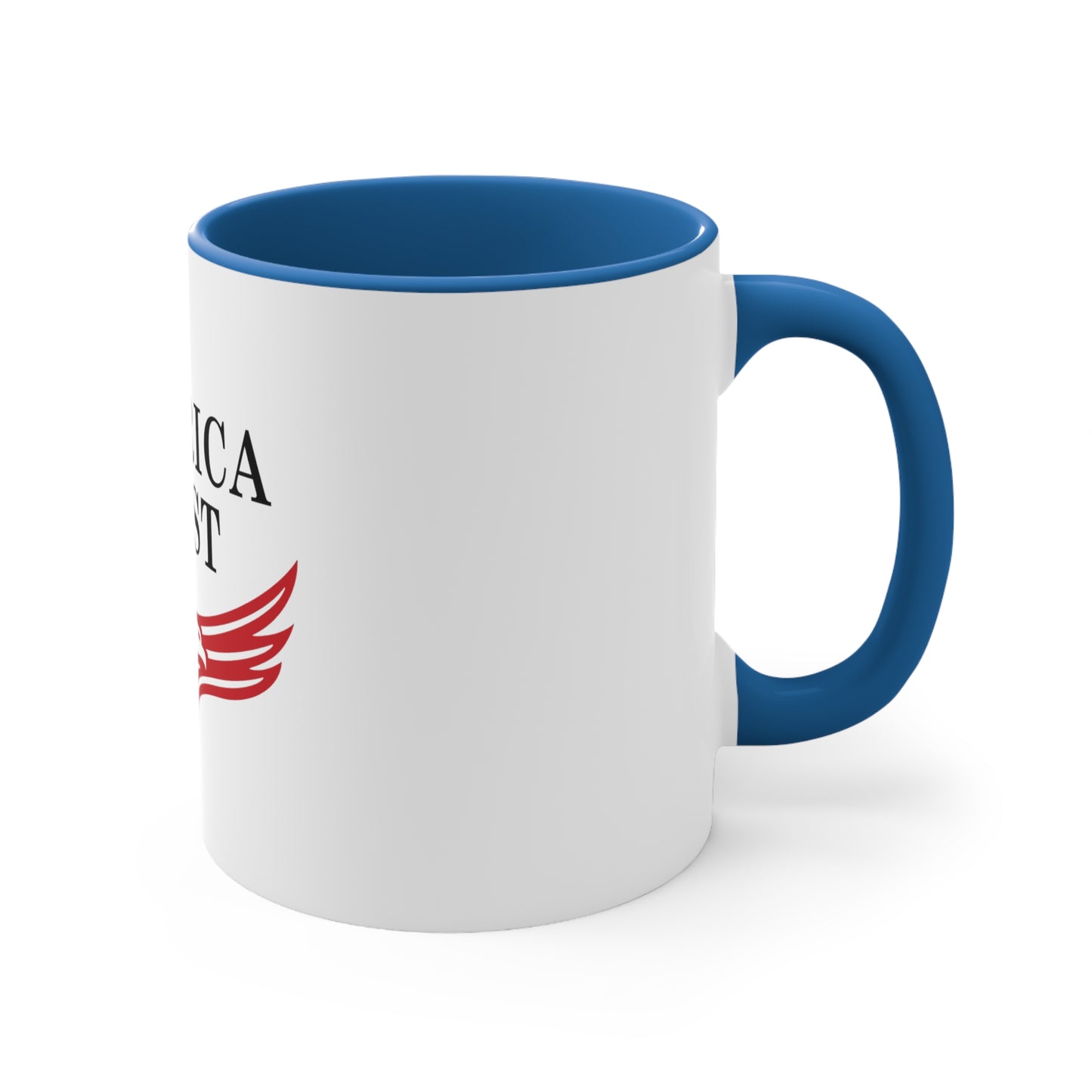 America First Accent Coffee Mug, 11oz