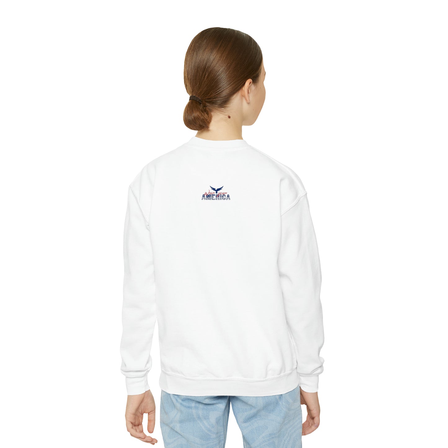 God Bless America WYA Youth Crewneck Sweatshirt