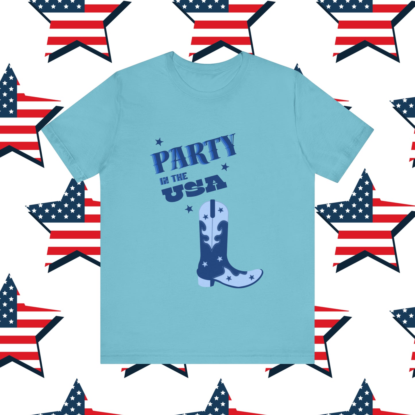 Party in the USA WYA Woman Jersey Short Sleeve Tee