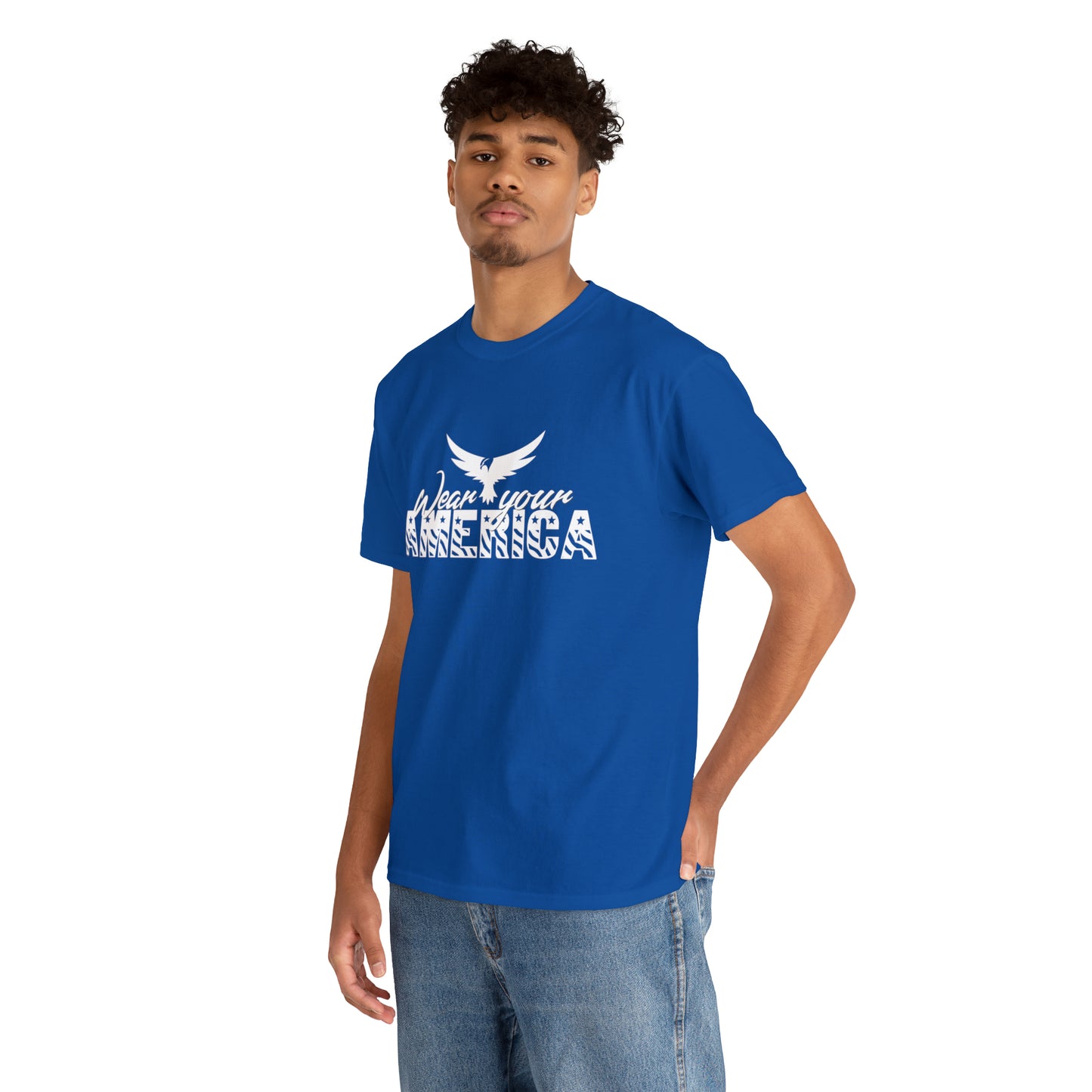 Wear Your America Logo Unisex Heavy Cotton Tee