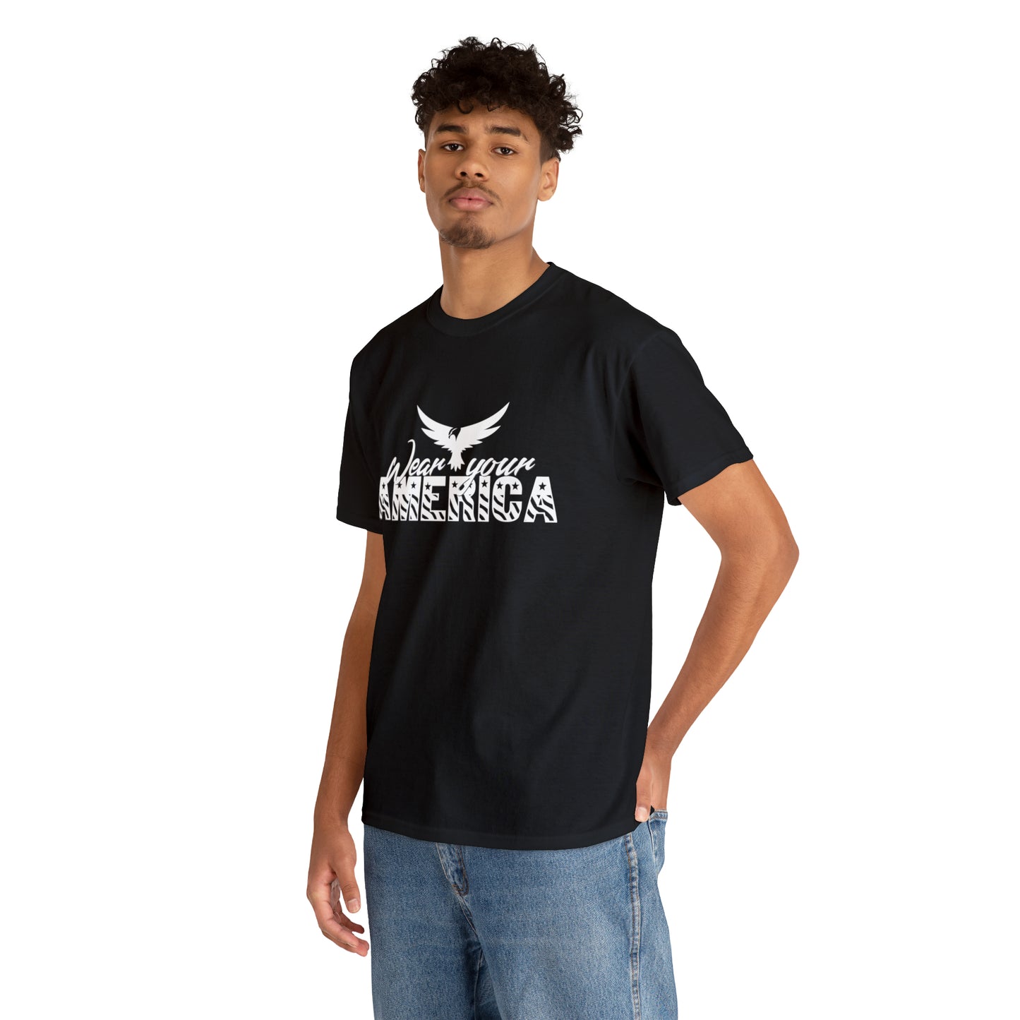 Wear Your America Logo Unisex Heavy Cotton Tee