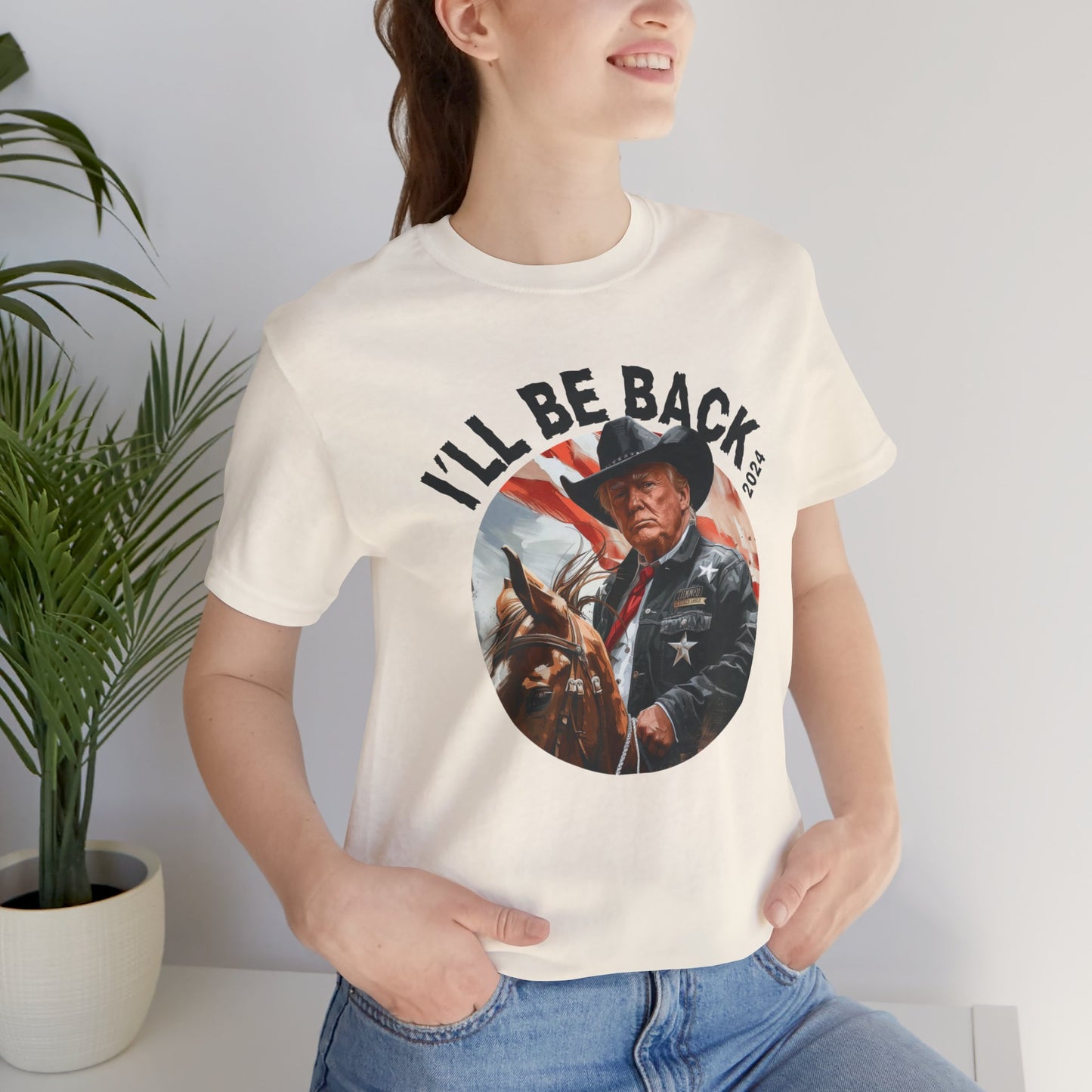 I´ll be back Trump 2024 WYA Unisex Jersey Short Sleeve Tee