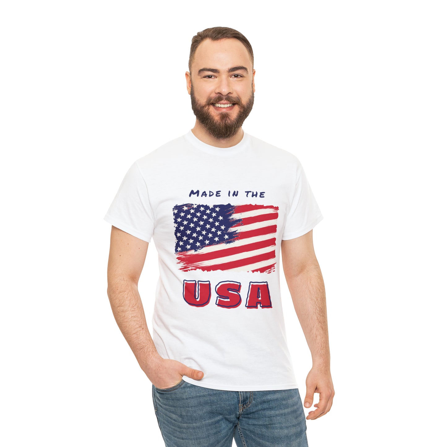 Made in the USA WYA Unisex Heavy Cotton Tee