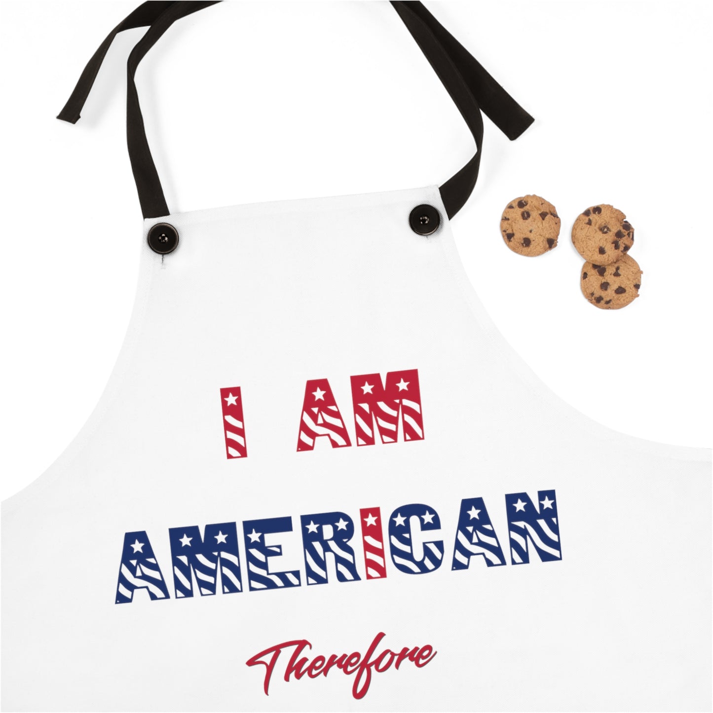 I Am American Therefore I Can WYA Apron (AOP)