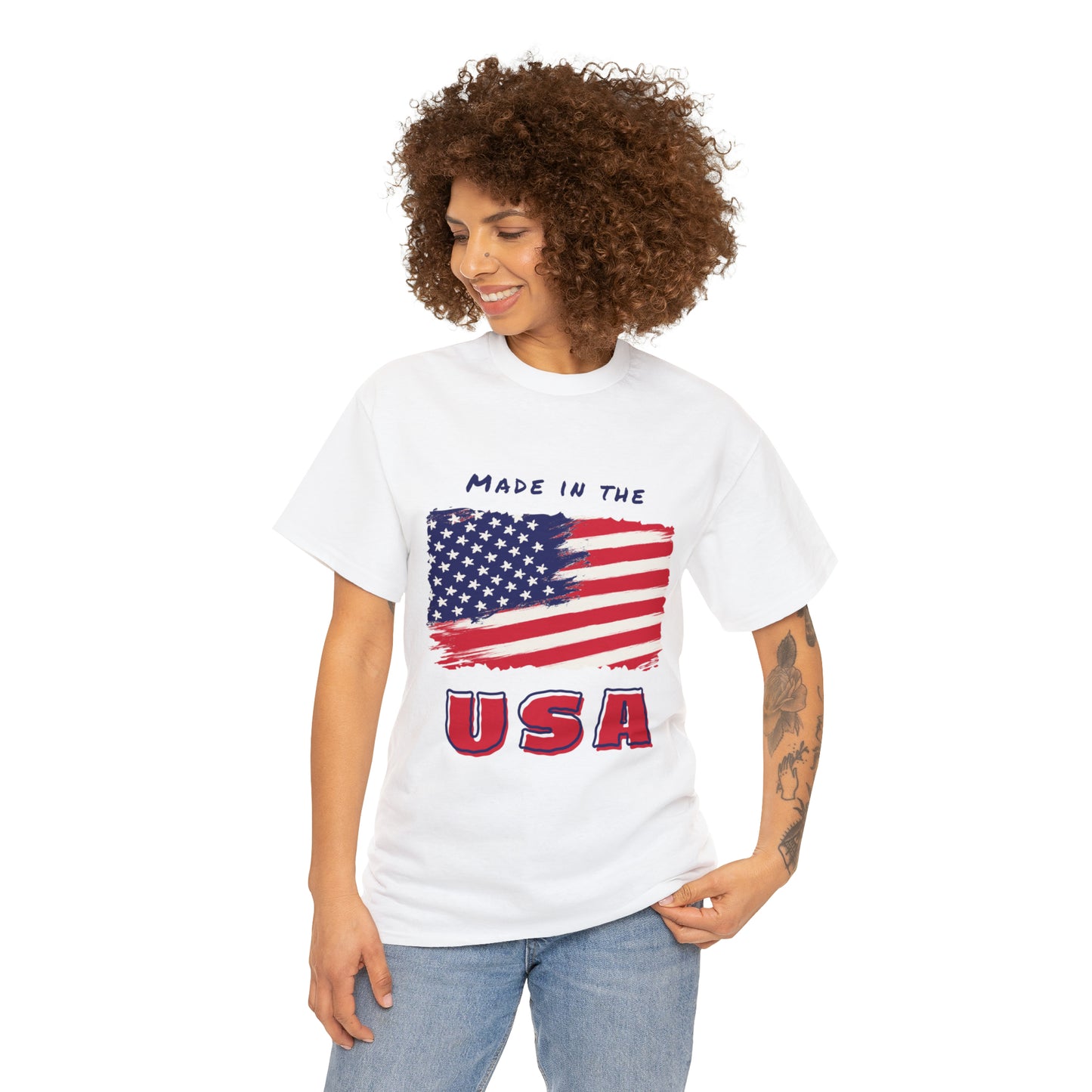 Made in the USA WYA Unisex Heavy Cotton Tee