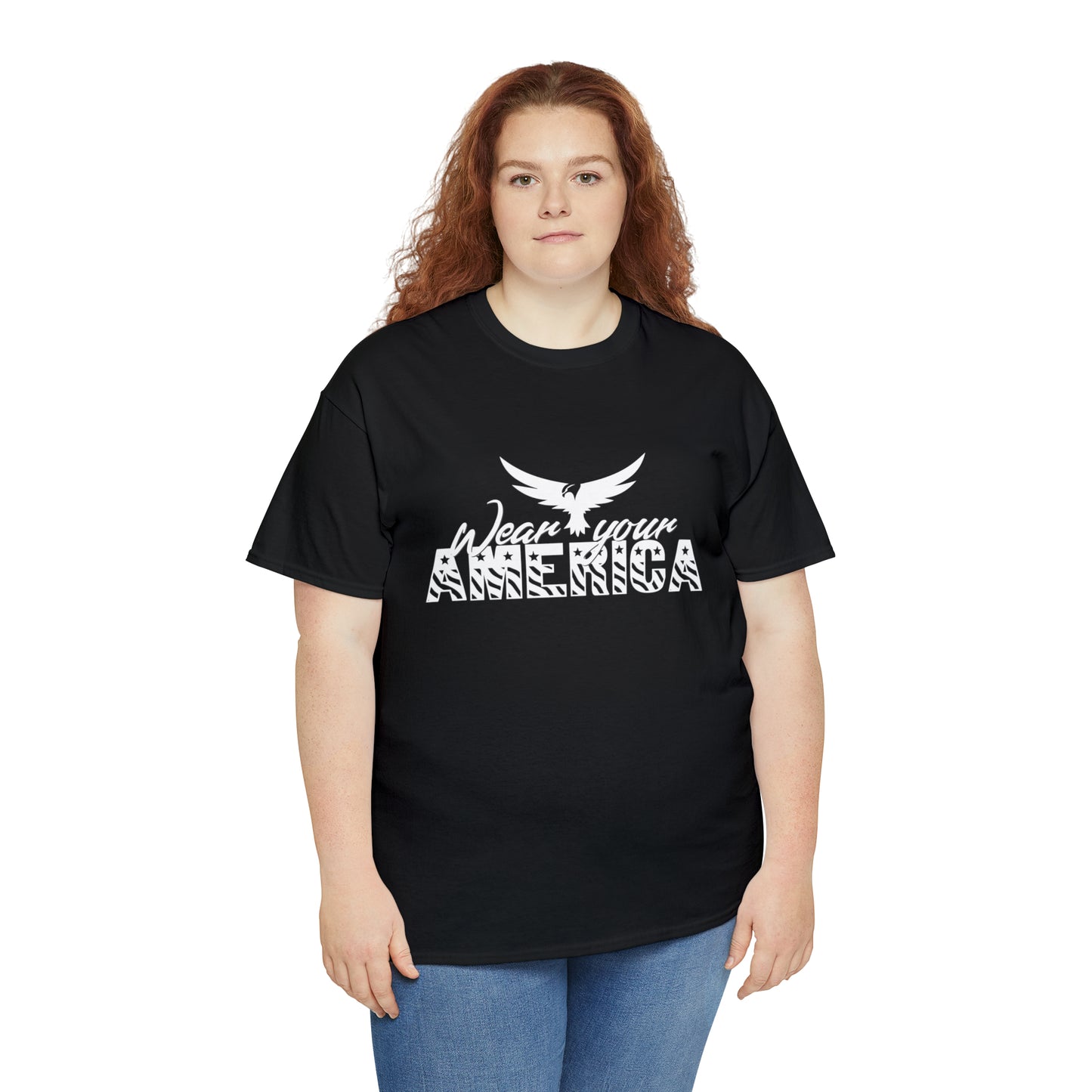 Wear Your America Logo Unisex Heavy Cotton Tee