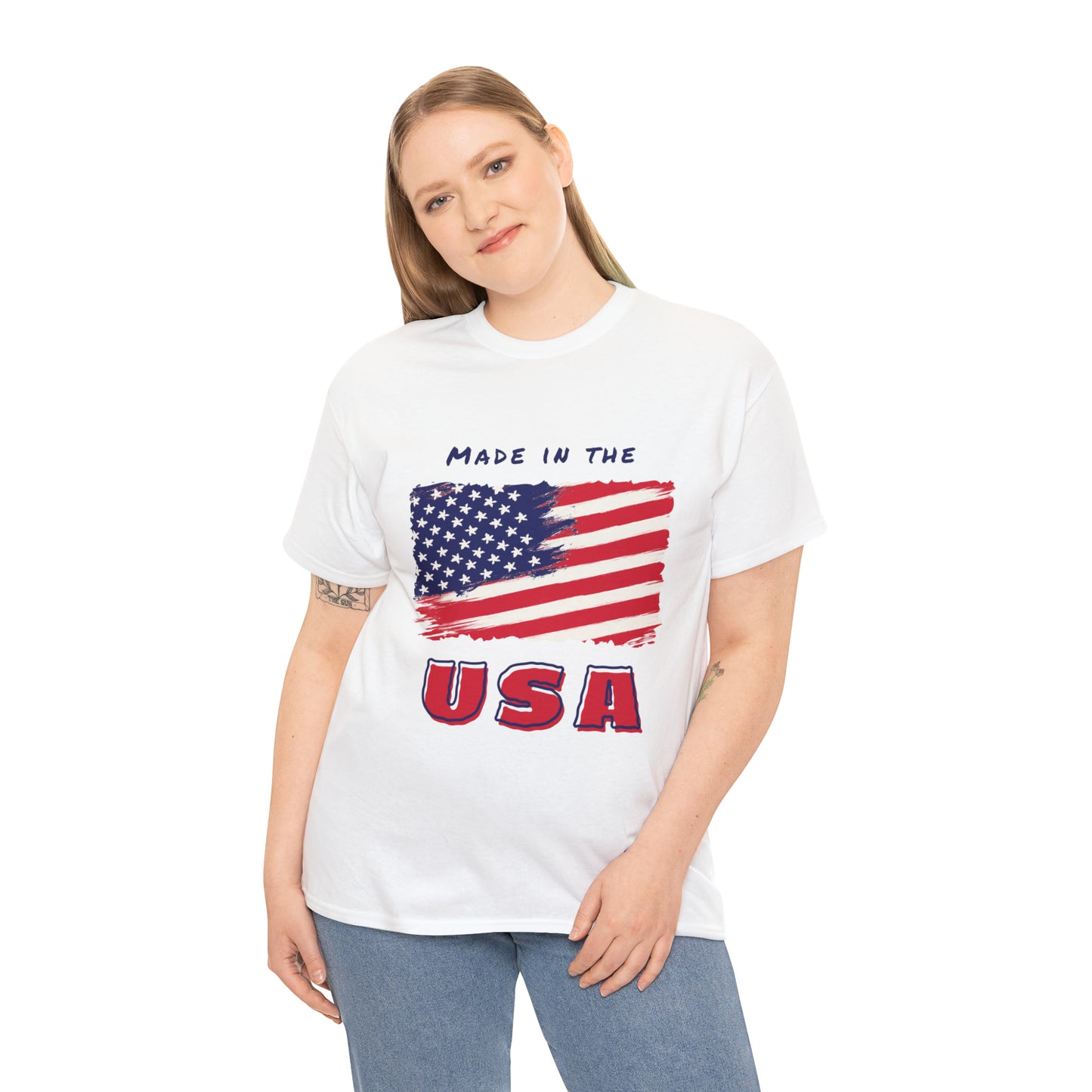 Made in the USA WYA Unisex Heavy Cotton Tee