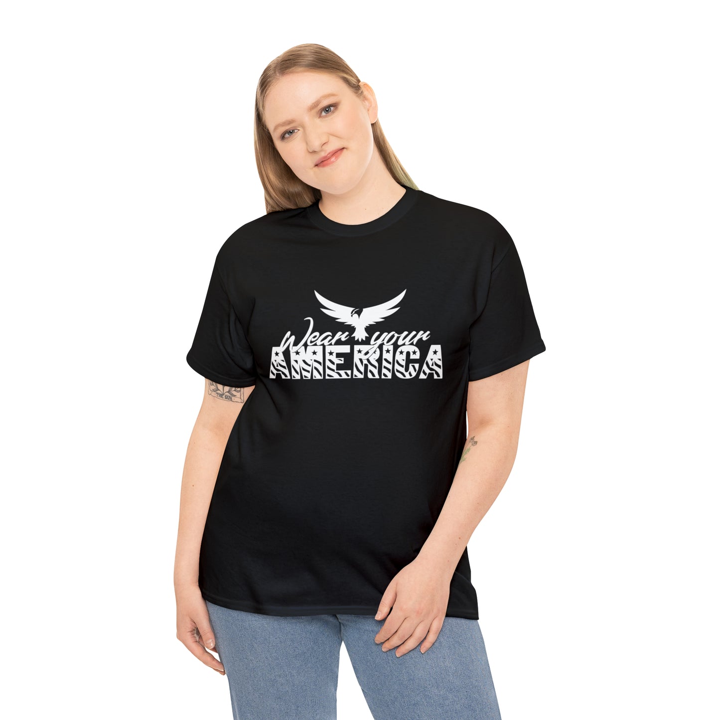 Wear Your America Logo Unisex Heavy Cotton Tee