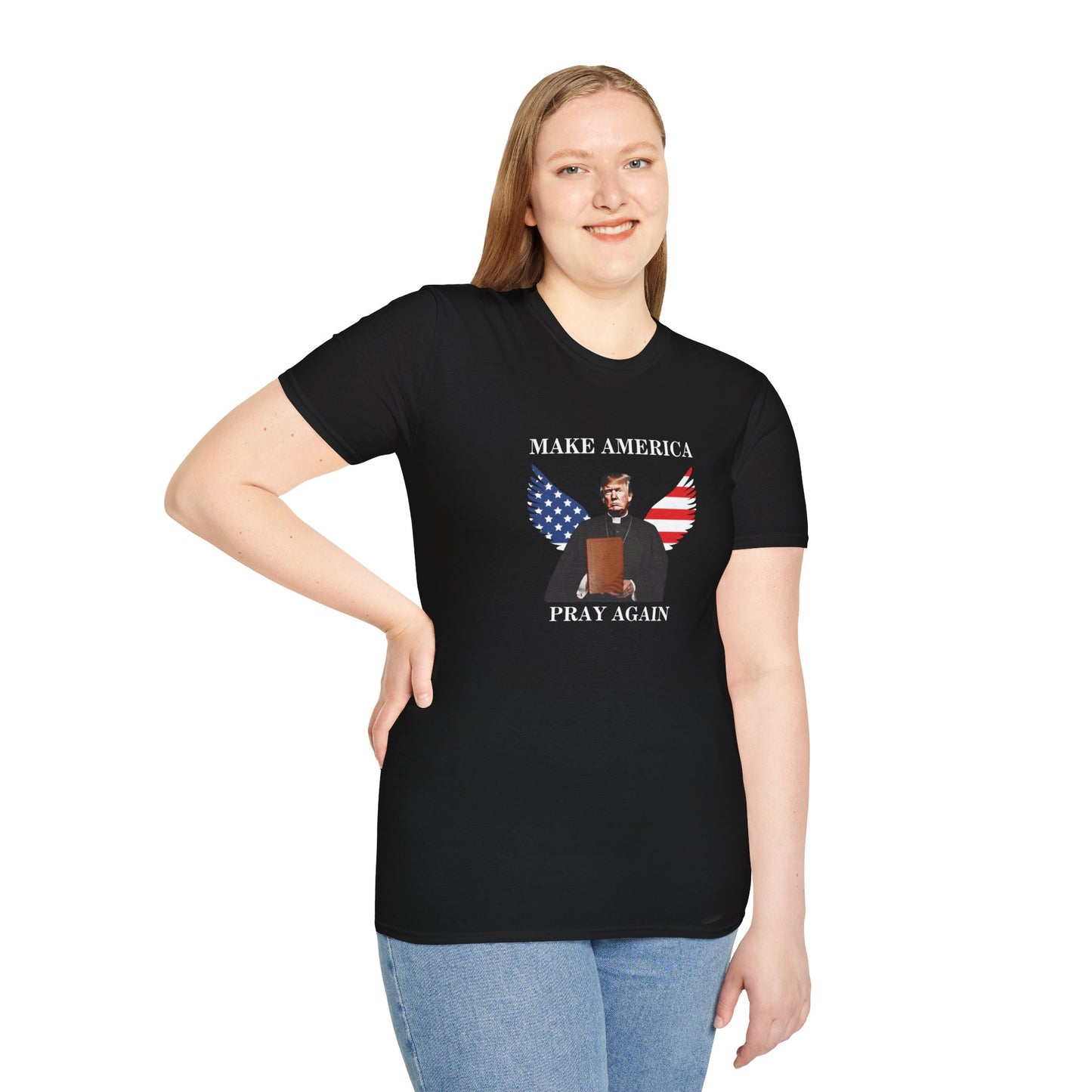 Make America Pray Again Unisex Softstyle T-Shirt