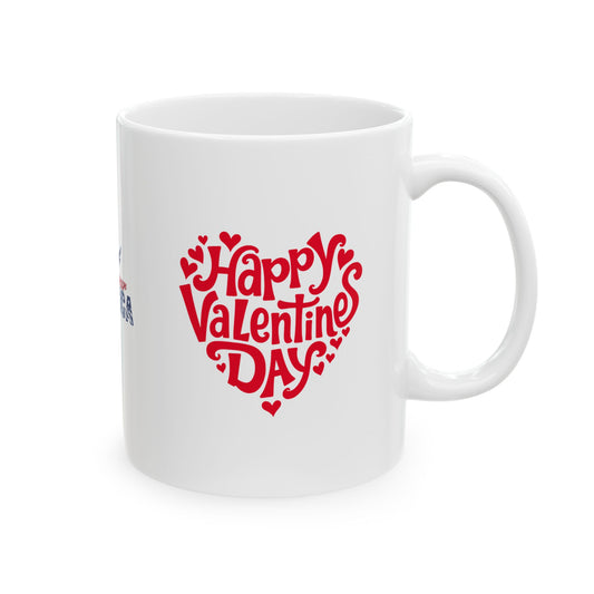 Happy Valentine's Day Ceramic Mug