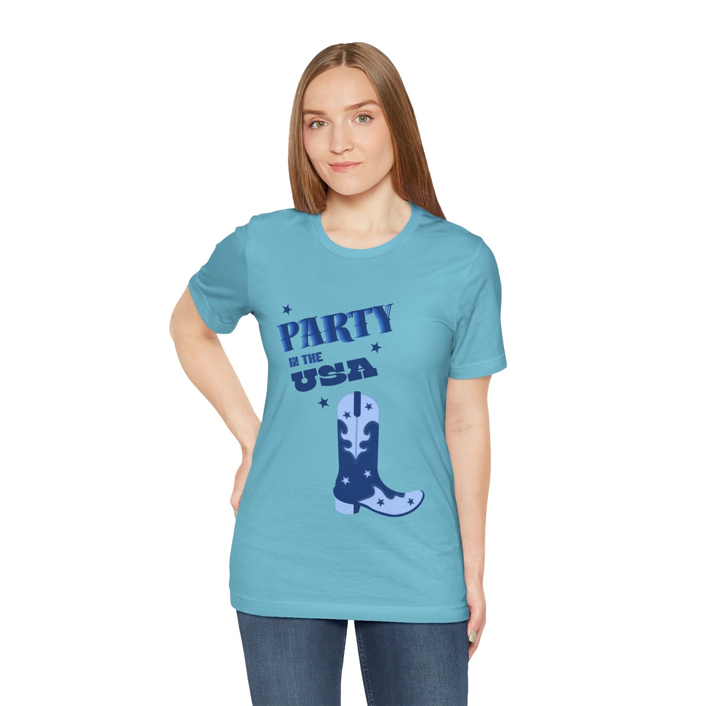 Party in the USA WYA Woman Jersey Short Sleeve Tee