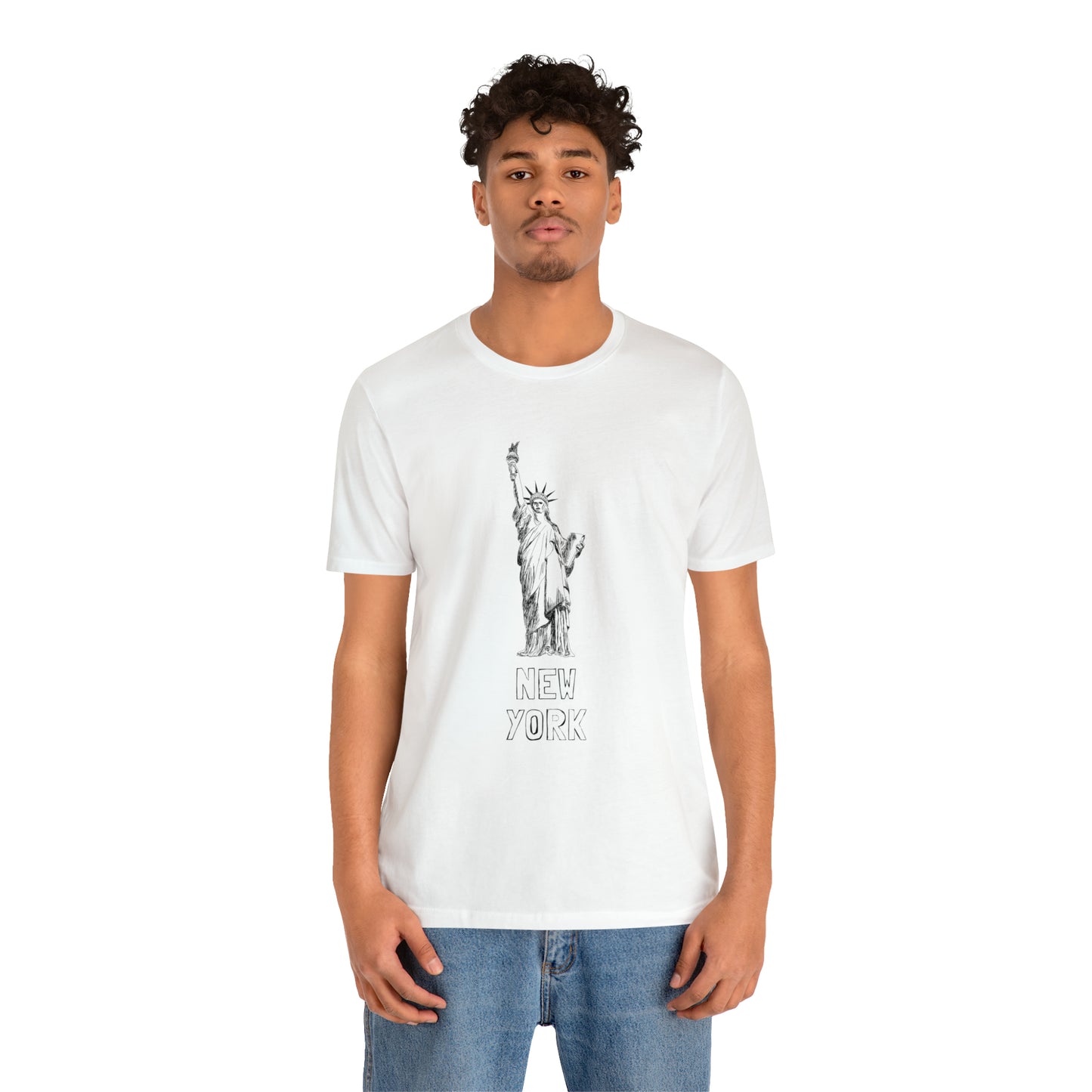 Statue of Liberty WYA Unisex Jersey Short Sleeve Tee