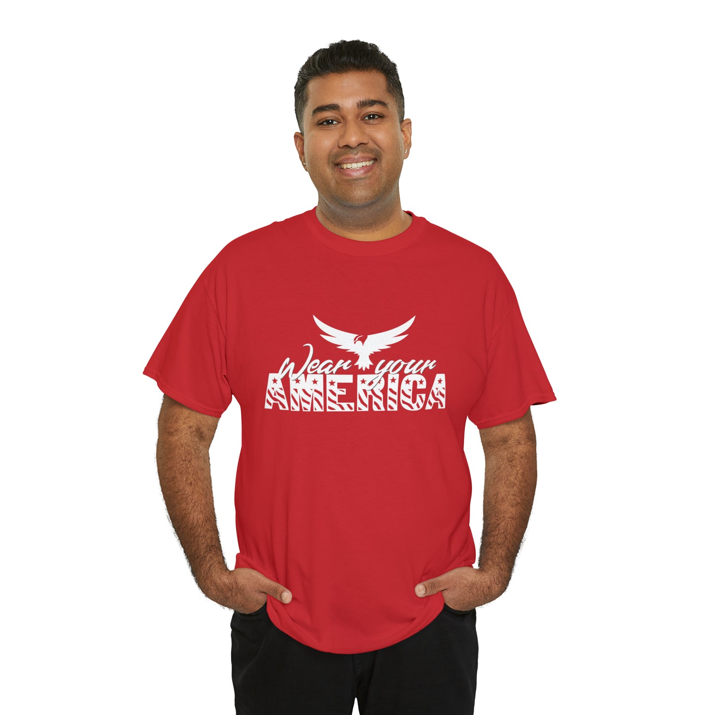 Wear Your America Logo Unisex Heavy Cotton Tee