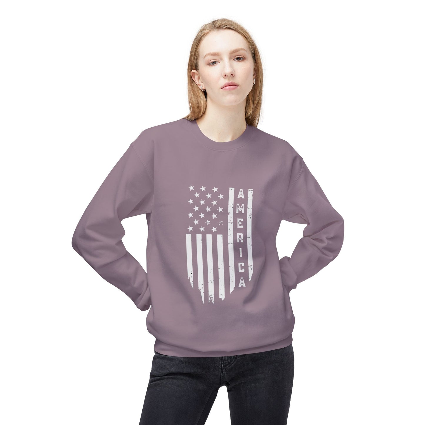 America Sweatshirt U.S. Flag