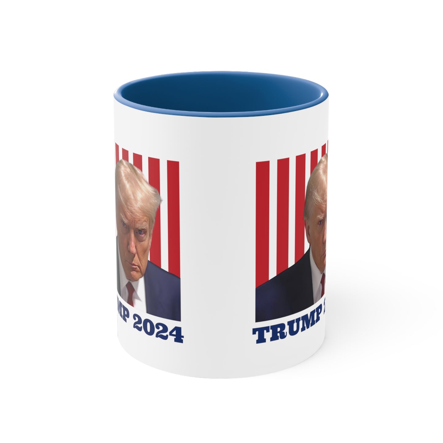 Trump 2024 Accent Coffee Mug, 11oz