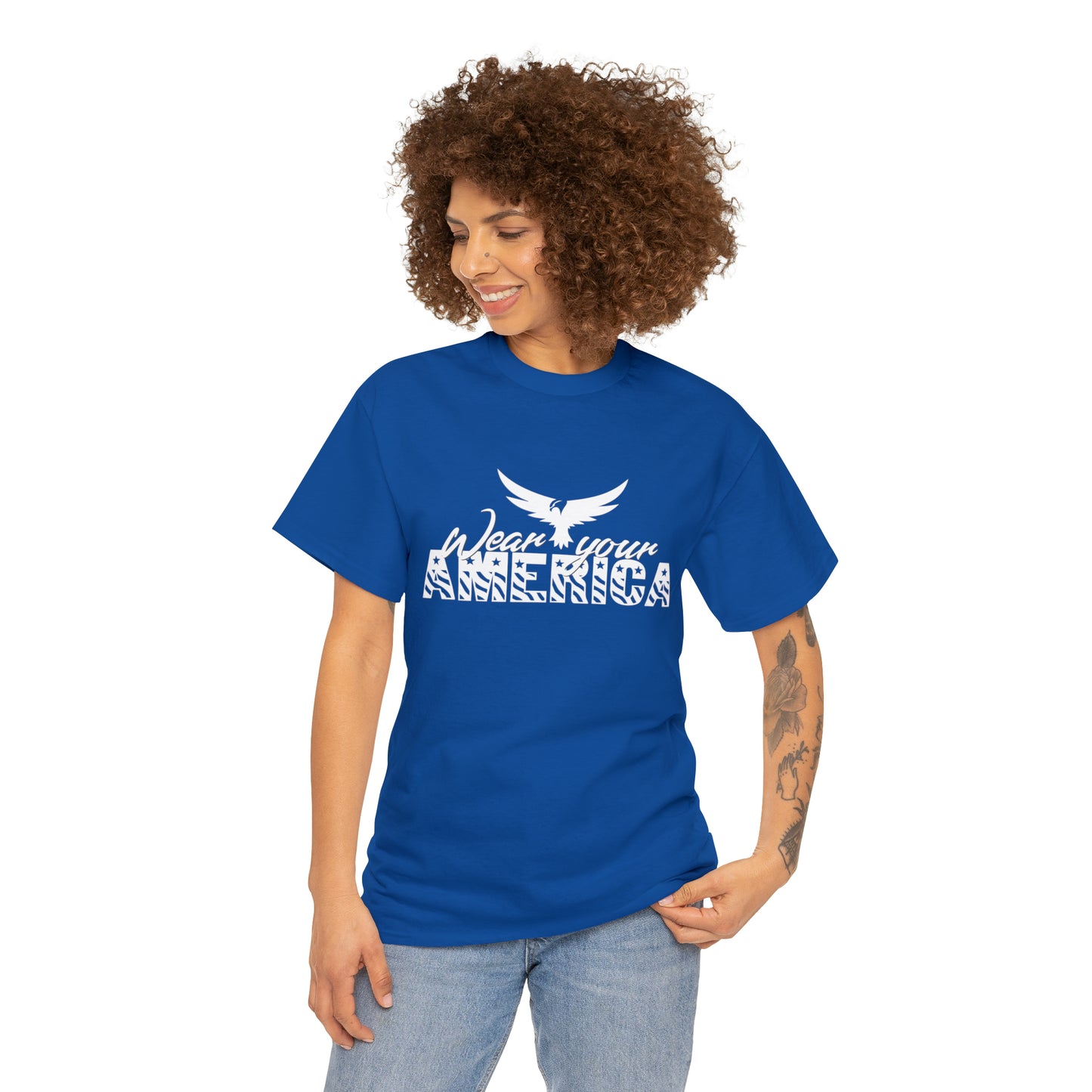 Wear Your America Logo Unisex Heavy Cotton Tee