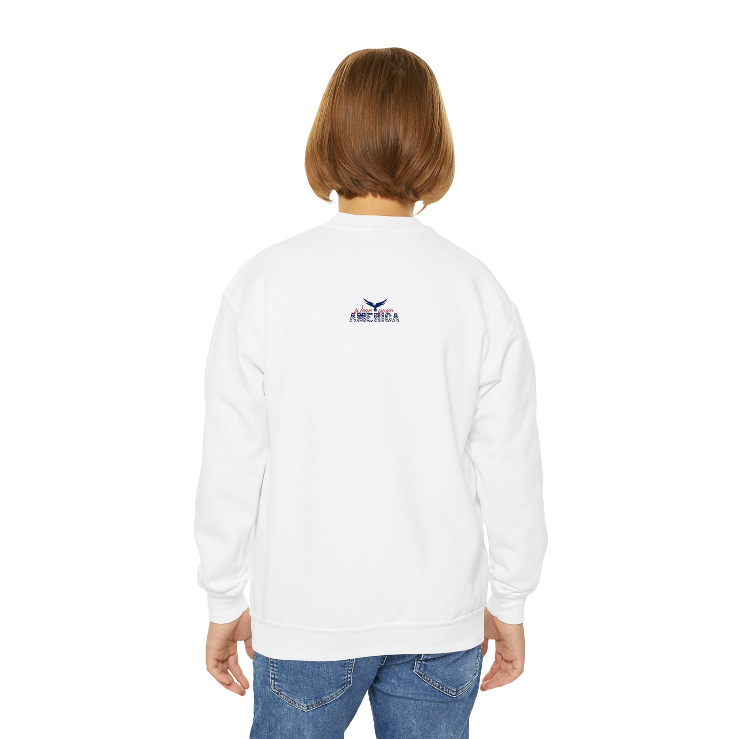 God Bless America WYA Youth Crewneck Sweatshirt