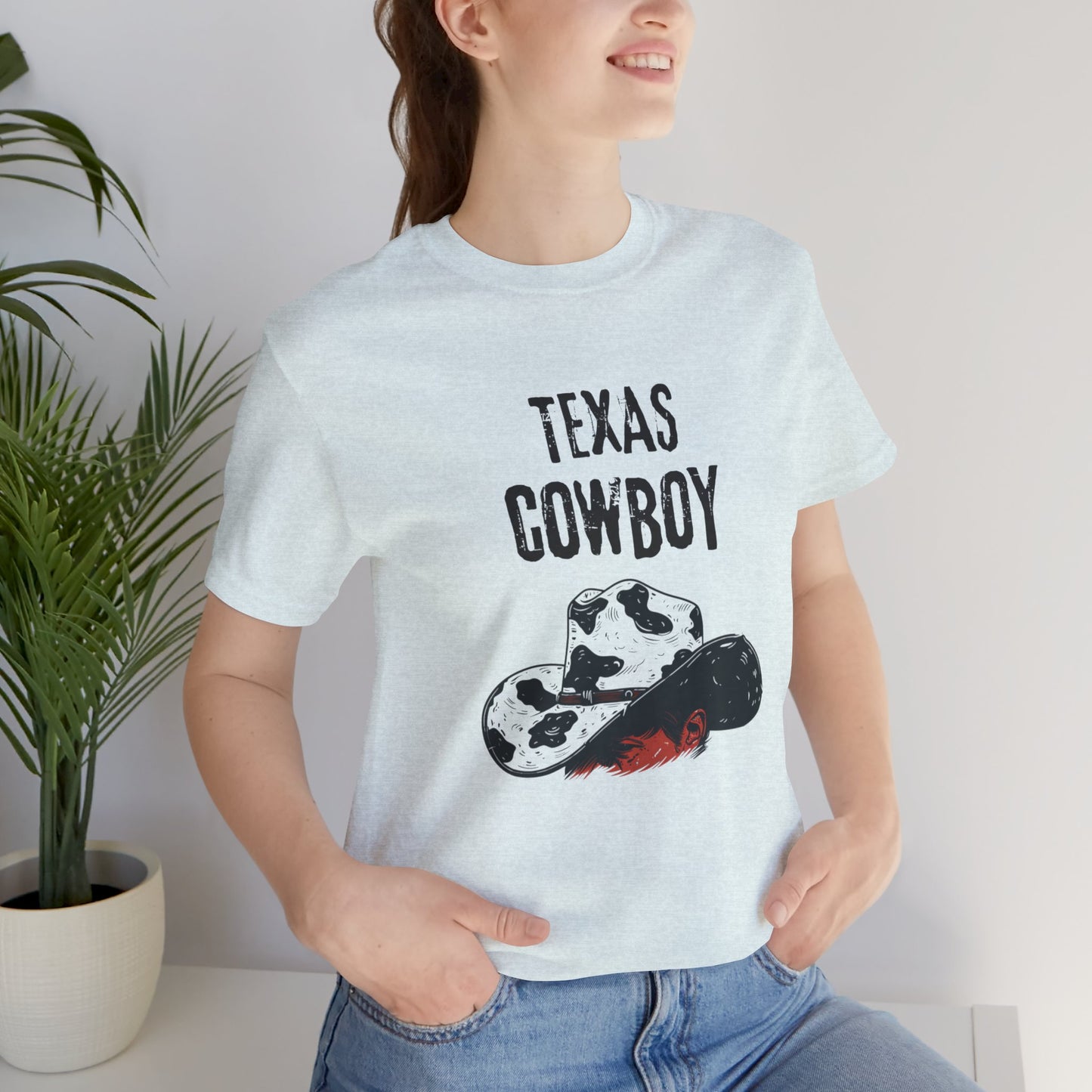 Texas Cowboy WYA Unisex Jersey Short Sleeve Tee