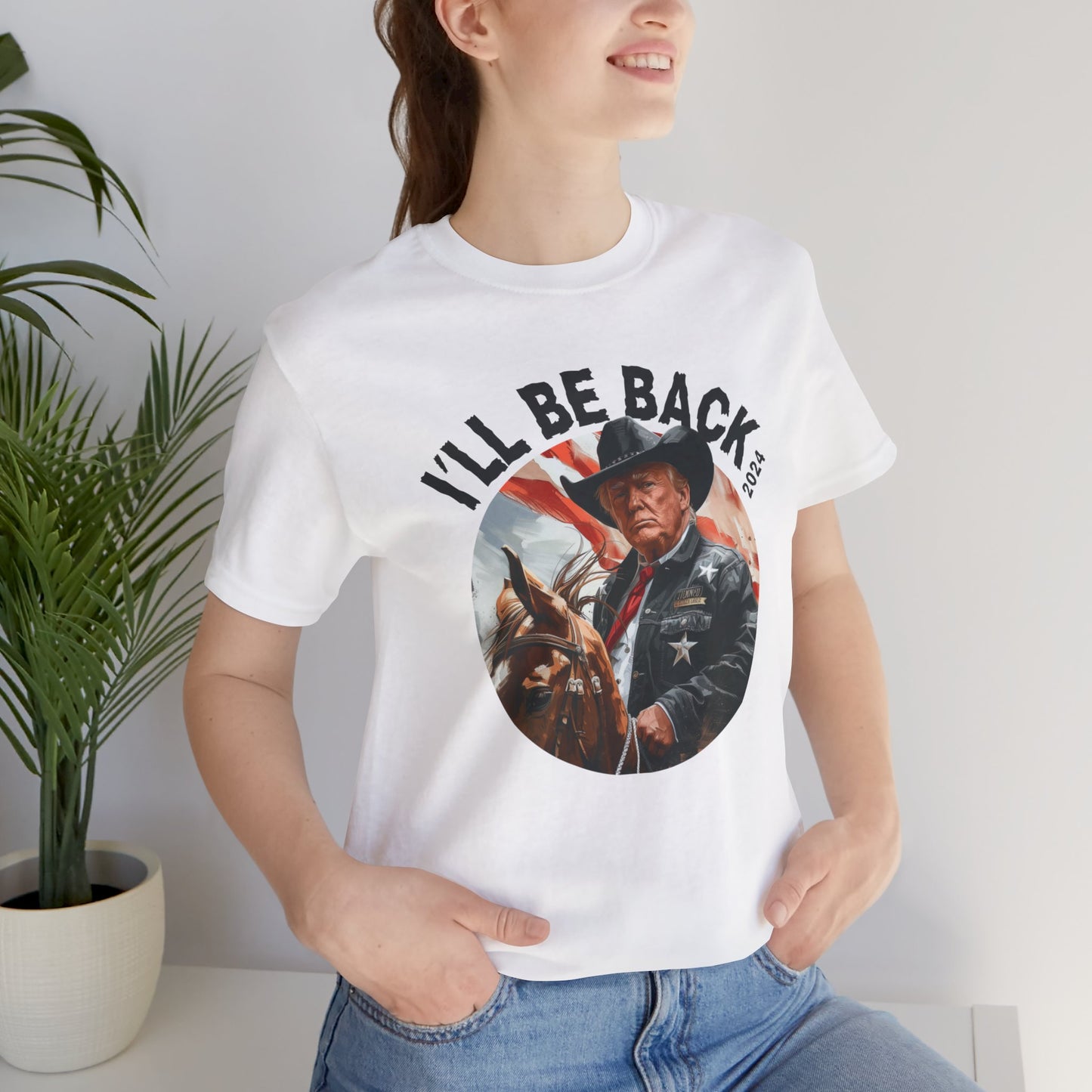 I´ll be back Trump 2024 WYA Unisex Jersey Short Sleeve Tee