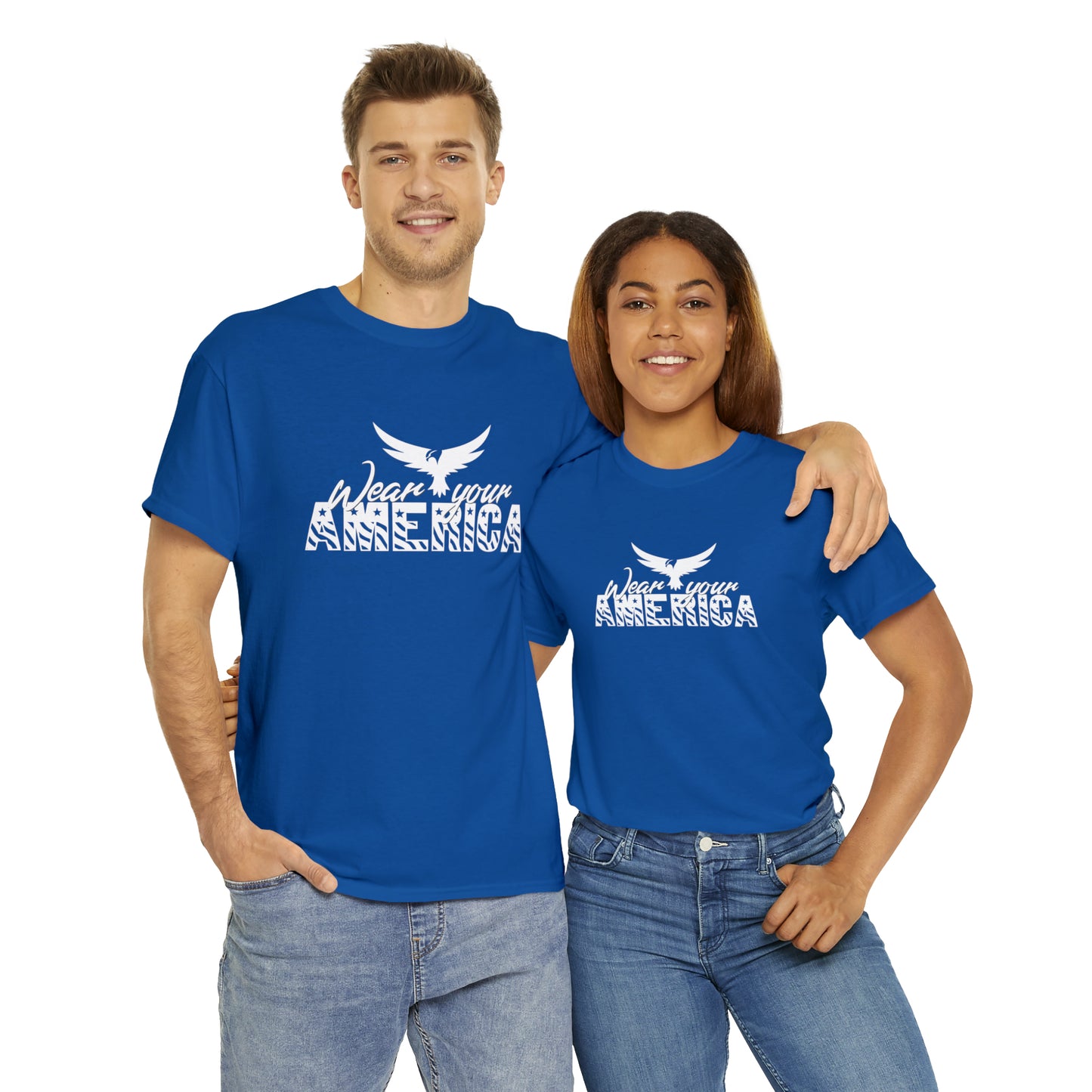 Wear Your America Logo Unisex Heavy Cotton Tee