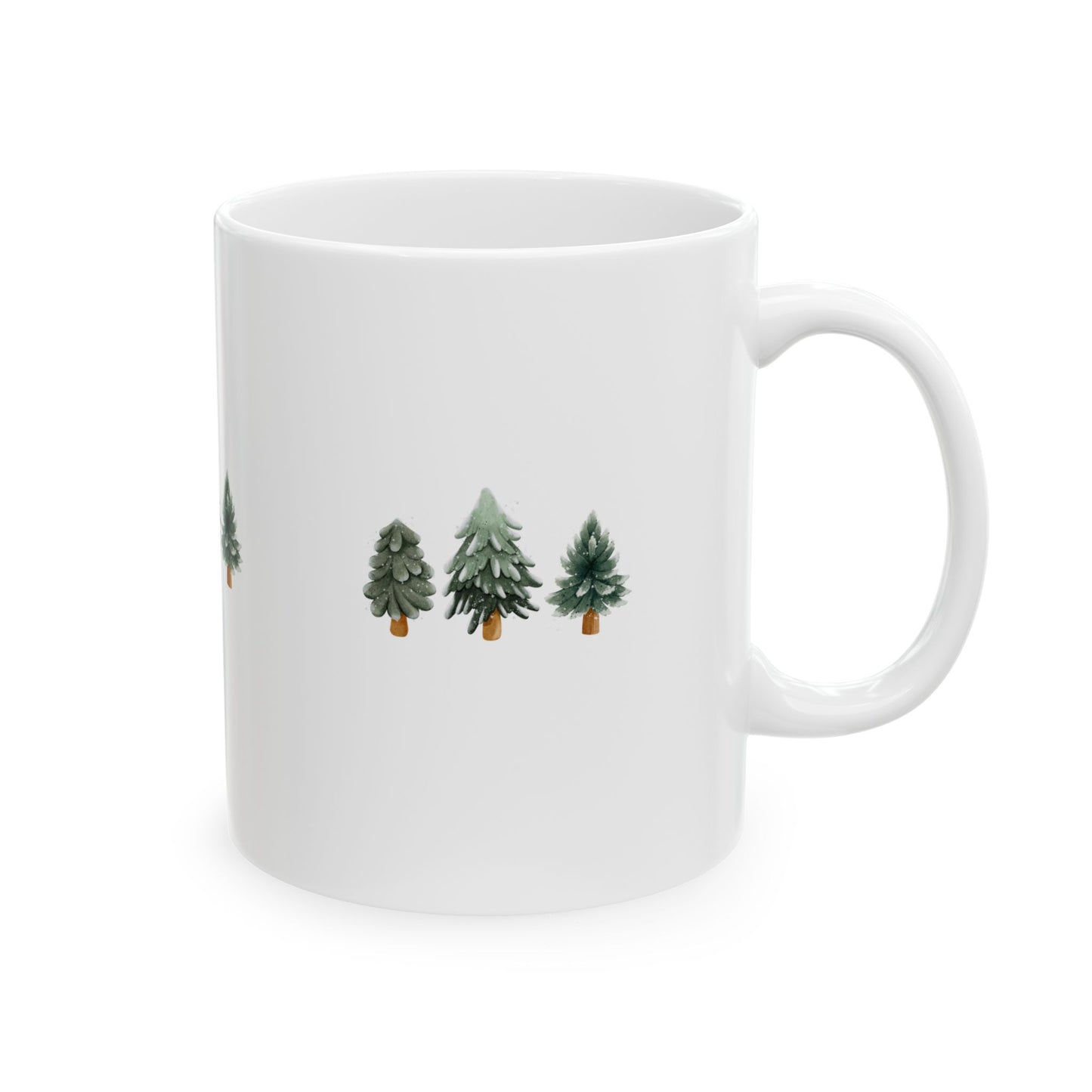 Triple Tree Vibes Ceramic Mug