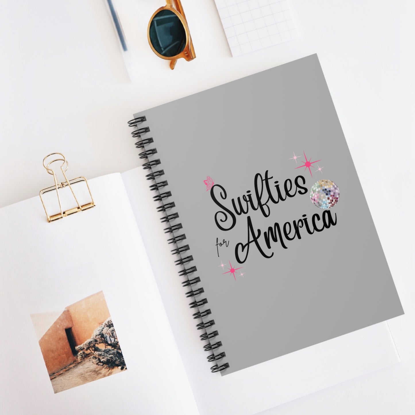 Spiral Notebook Swifties For America