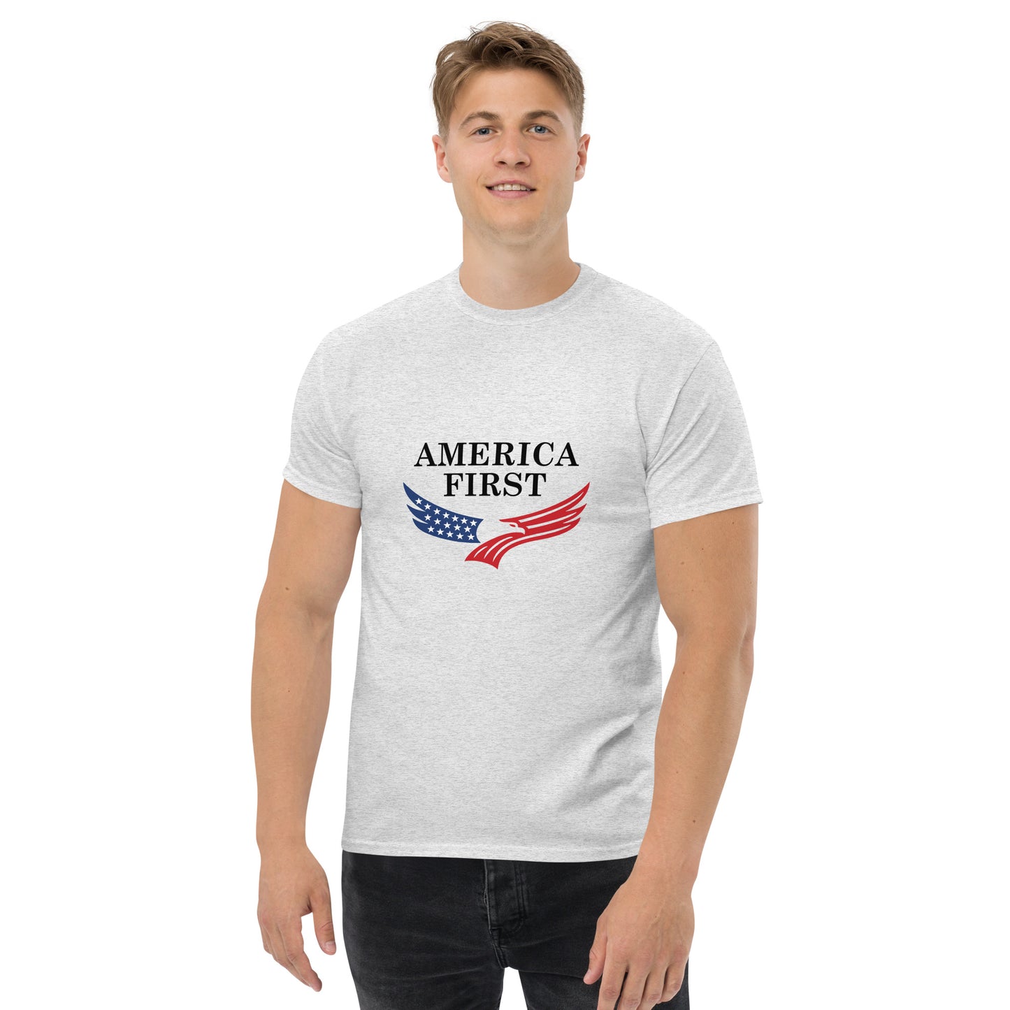 WYA America First Men's classic tee