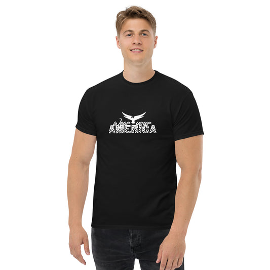 Wear Your America Men's classic tee White Logo