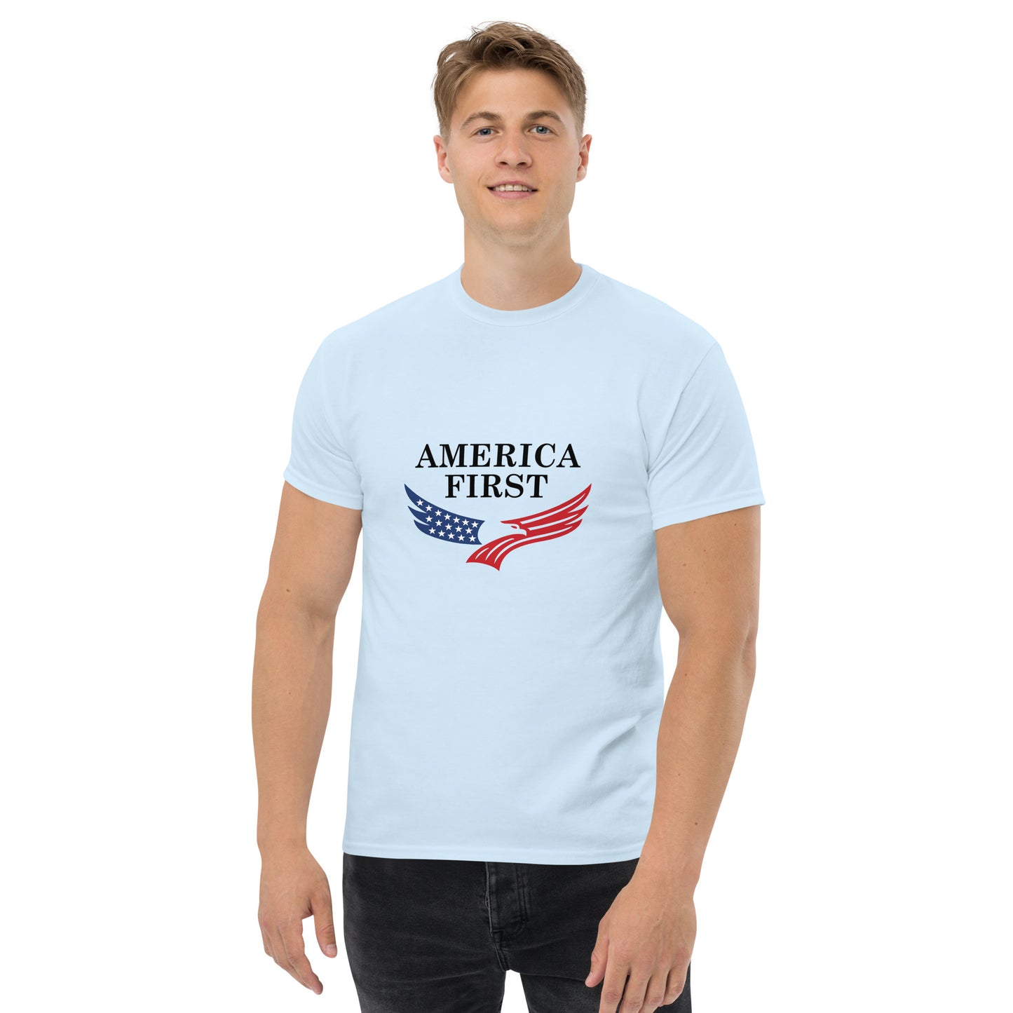 WYA America First Men's classic tee