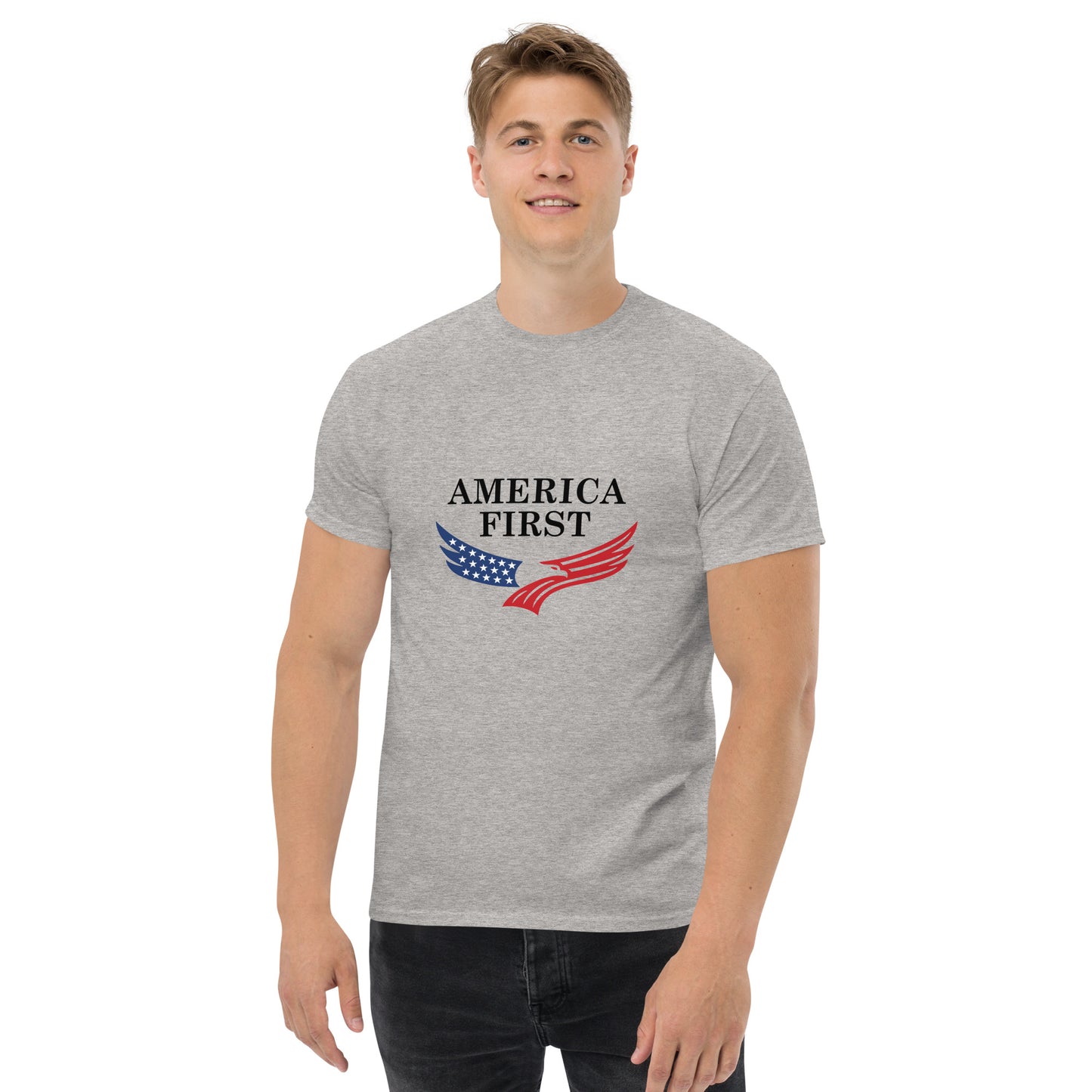 WYA America First Men's classic tee