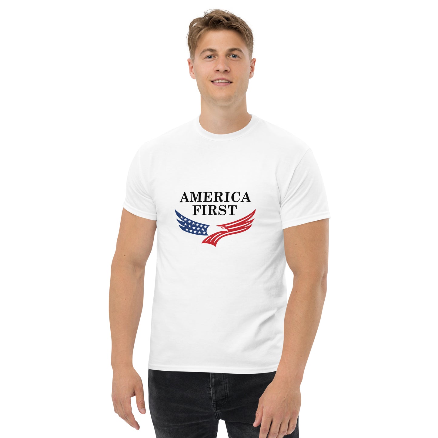 WYA America First Men's classic tee