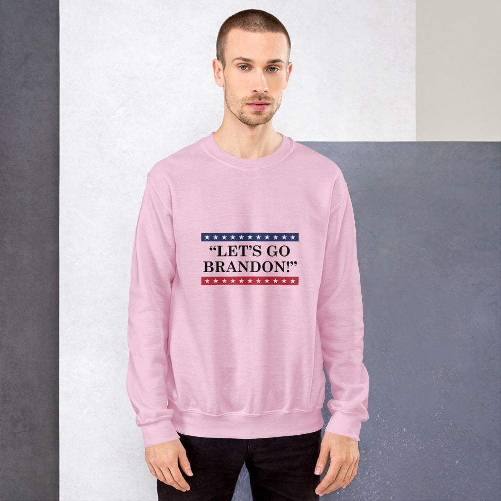 WYA Let's Go Brandon Unisex Sweatshirt Light Colors