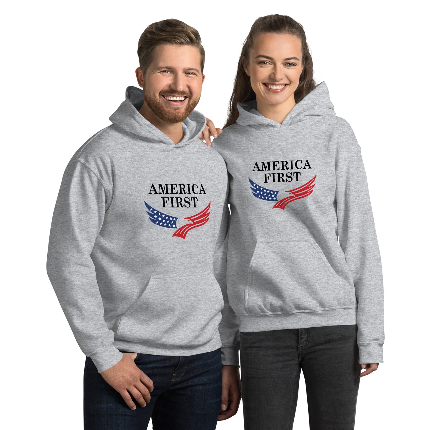 WYA America First Unisex Hoodie