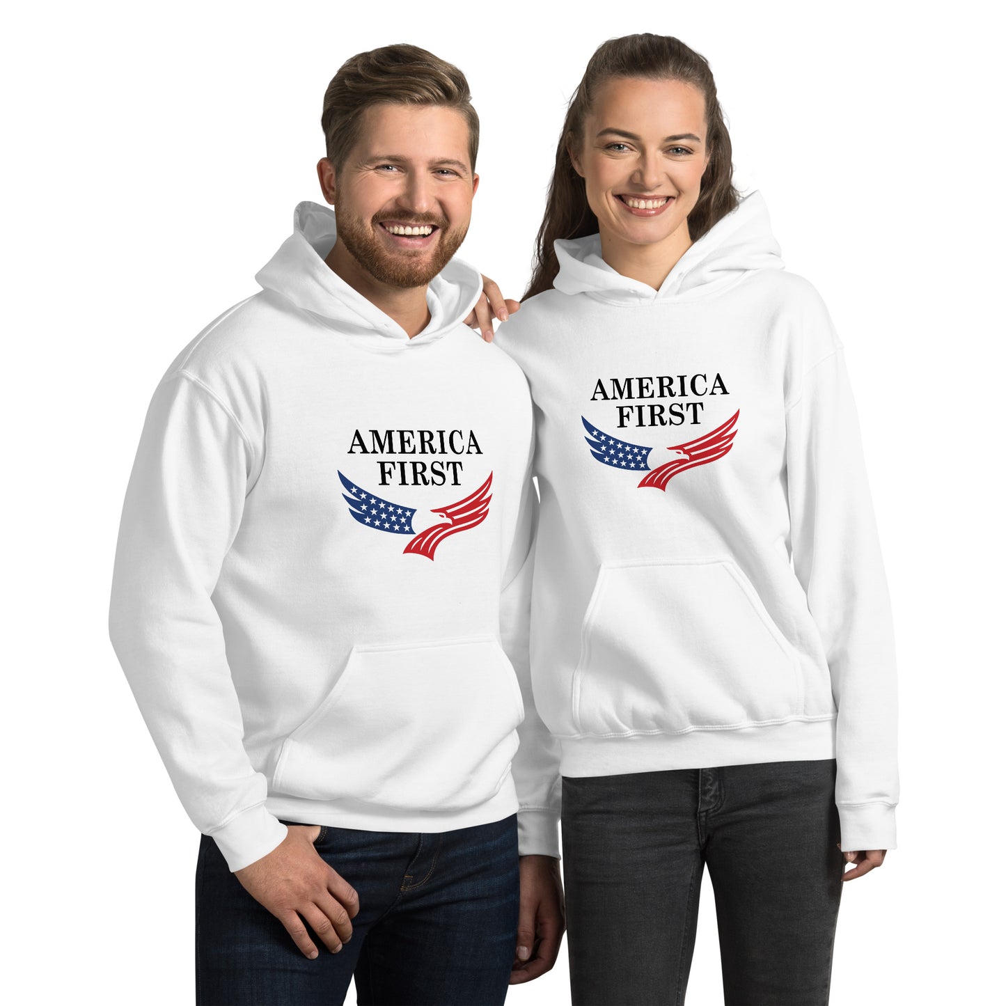 WYA America First Unisex Hoodie