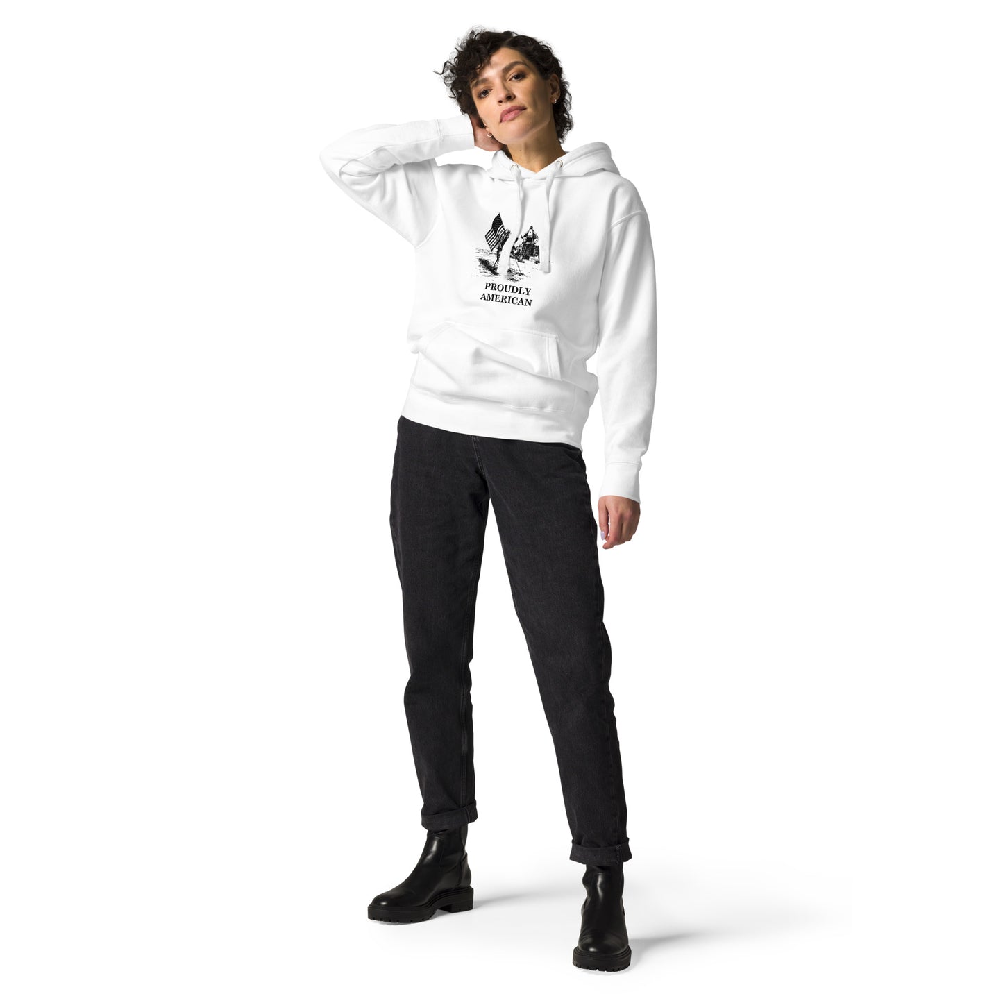 WYA Proudly American Apollo Unisex Hoodie